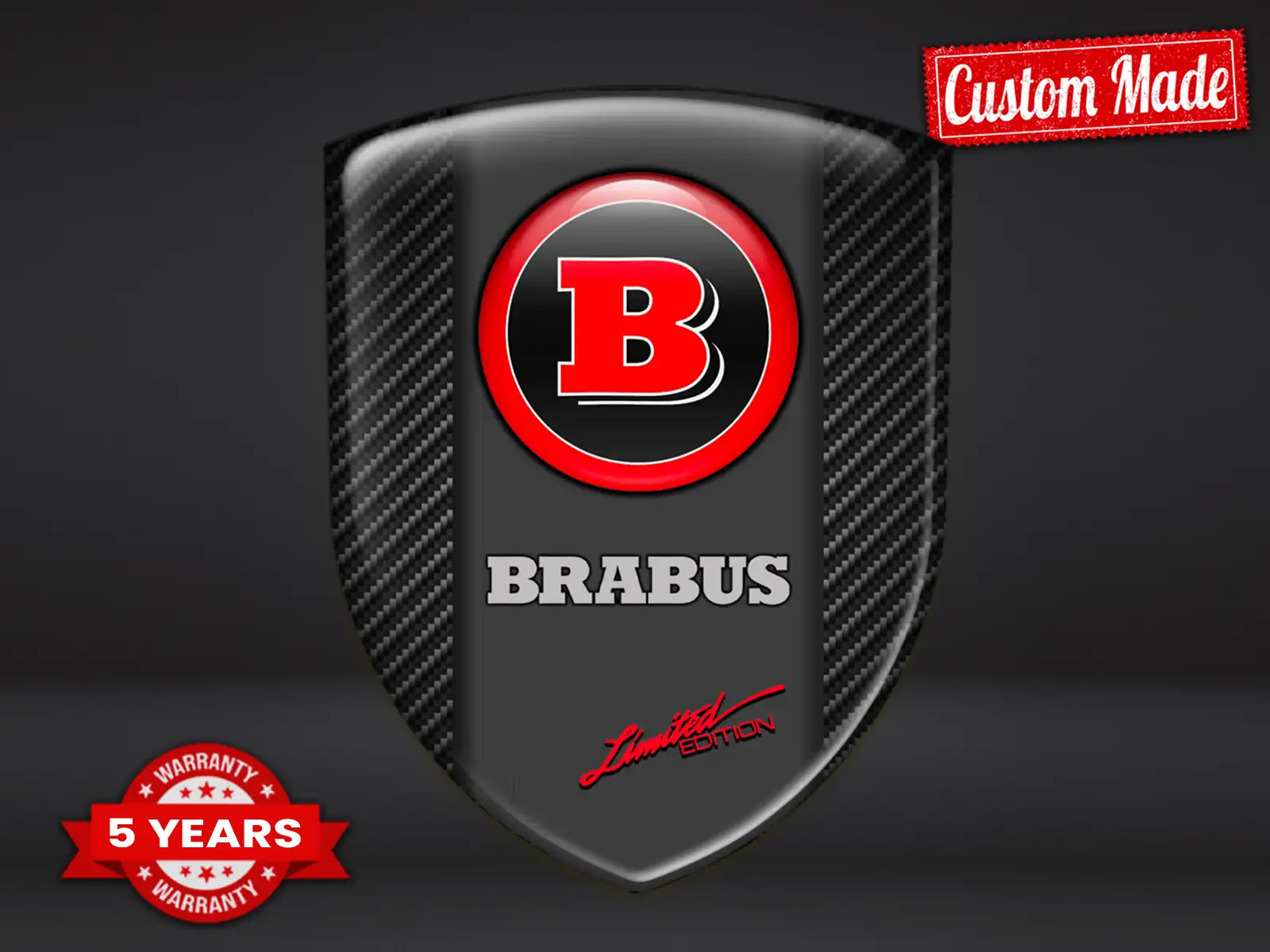 Brabus Individuelle Vinylaufkleber Auto Sport Robust